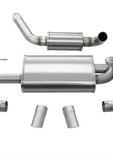 CORSA Performance 2.5" Axleback Exhaust Dual Rear Exit with Turn Downs Jeep Wrangler JL 2018-2020                                     - 21015 - Image 4