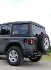 CORSA Performance 2.5" Axleback Exhaust Dual Rear Exit with Turn Downs Jeep Wrangler JL 2018-2020                                     - 21015 - Image 4