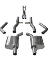 CORSA Performance 2.75" Catback Exhaust Dual Rear Exit without Tips Chrysler 300 C | Dodge Charger R/T 2017-2019                                     - 21018 - Image 3