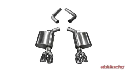 CORSA Performance 2.75" Axleback Exhaust Dual Rear Exit with Twin 3.5" Polished Pro-Series Tips Dodge Challenger R/T | SRT 2017-2019 - 21020