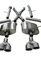 CORSA Performance 2.75" Catback Exhaust Dual Rear Exit w/Twin 4.5" Polished Pro-Series Tips Jeep Grand Cherokee TrackHawk 2018-2020                                     - 21052 - Image 4