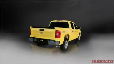 CORSA Performance 3.0" Catback Exhaust Single Side Exit w/Single 4.0" Polished Slash Cut Tip Chevrolet Silverado 1500 | GMC Sierra 1500 2005-2006 - 24240