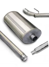 CORSA Performance 3.0" Catback Exhaust Single Side Exit w/Single 4.0" Polished Slash Cut Tip Chevrolet Silverado 1500 | GMC Sierra 1500 2007-2008                                     - 24258 - Image 3