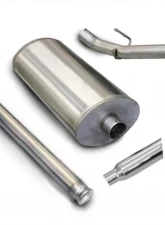 CORSA Performance 3.0" Catback Exhaust Single Side Exit w/Single 4.0" Polished Slash Cut Tip Chevrolet Silverado 1500 | GMC Sierra 1500 2007-2008                                     - 24259 - Image 3