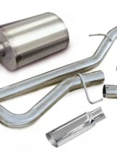 CORSA Performance 3.0" Catback Exhaust Single Side Exit w/Single 4.0" Polished Slash Cut Tip Chevrolet Silverado 1500 | GMC Sierra 1500 1999-2006                                     - 24260 - Image 3