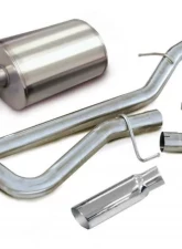 CORSA Performance 3.0" Catback Exhaust Single Side Exit w/Single 4.0" Polished Slash Cut Tip Chevrolet Silverado 1500 | GMC Sierra 1500 1999-2006                                     - 24261 - Image 3