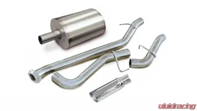 CORSA Performance 3.0" Catback Exhaust Single Side Exit w/Single 4.0" Polished Slash Cut Tip Chevrolet Silverado 1500 | GMC Sierra 1500 1999-2006 - 24261