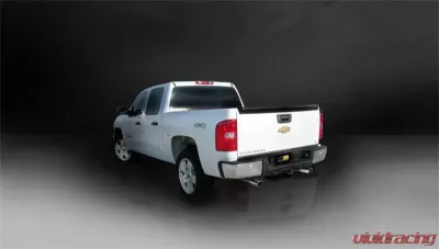 CORSA Performance 3.0" Catback Exhaust Dual Rear Exit w/Single 4.0" Polished Slash Cut Tips Chevrolet Silverado 1500 | GMC Sierra 1500 1999-2006 - 24275