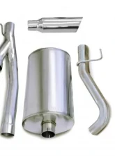 CORSA Performance 3.0" Catback Exhaust Single Side Exit w/Single 4.0" Polished Slash Cut Tip Chevrolet Silverado 2500 | GMC Sierra 2500 2003-2006                                     - 24292 - Image 3