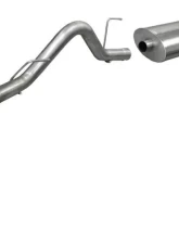 CORSA Performance 3.0" Catback Exhaust Single Side Exit w/Single 4.0" Polished Slash Cut Tip Ford F-150 EcoBoost 2011-2014                                     - 24392 - Image 3