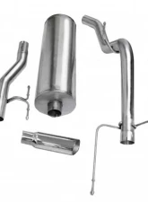CORSA Performance 3.0" Catback Exhaust Single Side Exit w/Single 4.0" Polished Slash Cut Tip Dodge Ram 1500 Quad Cab/Short Bed 2004-2005                                     - 24403 - Image 3