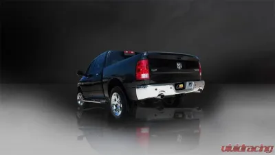 CORSA Performance 3.0" Catback Exhaust Dual Rear Exit w/Single 4.0" Polished Slash Cut Tips Ram 1500 2009-2019 - 24425