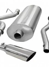 CORSA Performance 3.0" Catback Exhaust Single Side Exit w/Single 4.0" Polished Slash Cut Tip Chevrolet Silverado 2500 | GMC Sierra 2500 2007-2010                                     - 24894 - Image 3