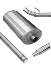 CORSA Performance 3.0" Catback Exhaust Single Side Exit w/Single 4.0" Polished Slash Cut Tip Chevrolet Silverado 1500 | GMC Sierra 1500 2009-2009                                     - 24904 - Image 3