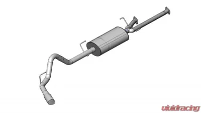 CORSA Performance 3.0" Catback Exhaust Single Side Exit w/Single 4.0" Polished Slash Cut Tip Toyota Tundra Double Cab/Crew Max 2011-2019 - 24916