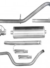 CORSA Performance 3.0" Catback Exhaust Dual Rear Exit w/Single 4.0" Polished Slash Cut Tips Chevrolet Silverado 1500 | GMC Sierra 1500 2009-2013                                     - 24921 - Image 3
