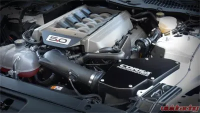 Corsa Performance Closed Box Air Intake with Pro5 Oiled Filter Ford Mustang GT 5.0L V8 2015-2022 - 419950