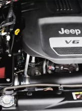 CORSA Performance Closed Box Air Intake With DryTech 3D Dry Filter Jeep Wrangler JK 2012-2018                                     - 44412D - Image 3