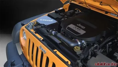 CORSA Performance Closed Box Air Intake with PowerCore Dry Filter Jeep Wrangler JK 2012-2018 - 44412