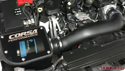 CORSA Performance Closed Box Air Intake With Donaldson Powercore Dry Filter Jeep Gladiator JT | Jeep Wrangler JL 2018-2020 - 477366