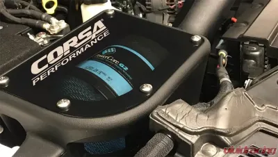 CORSA Performance Closed Box Air Intake With Donaldson Powercore Dry Filter Jeep Gladiator JT | Jeep Wrangler JL 2018-2020 - 477366