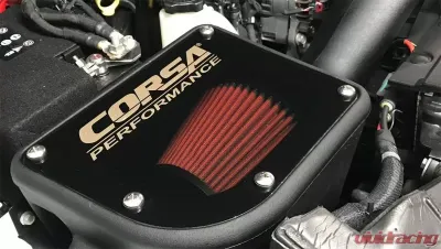 CORSA Performance Closed Box Air Intake With DryTech 3D Dry Filter Jeep Gladiator JT | Jeep Wrangler JL 2018-2020 - 47736D