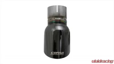 CORSA Performance Single 3.5" Black PVD Pro-Series Universal Tip Kit - TK002BLK