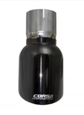 CORSA Performance Single 4.5" Black PVD Pro-Series Universal Tip Kit                                     - TK009BLK - Image 3