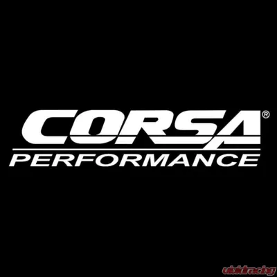 CORSA Performance Single 4.0" Black PVD Pro-Series Tip Kit Volkswagen Golf R Mk6 2010-2014 - 14497BLK