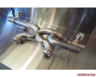SpeedTech Muffler Delete PSE X-Pipe With HJS Porsche 991.2 Carrera | Speedster 2017-Up - 991.2CNT-XP-CAT