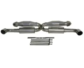 SpeedTech X-Pipe With Cats For OEM Mufflers Porsche 996 GT3 1999-2005