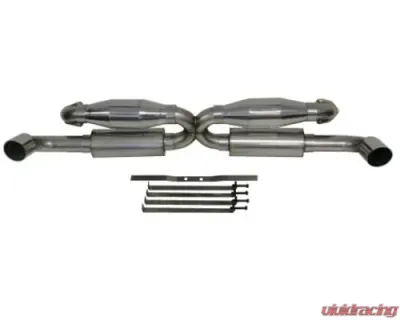SpeedTech X-Pipe With Cats For OEM Mufflers Porsche 996 GT3 1999-2005 - 996GT3-OEMXP