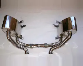 SpeedTech Stainless Steel Mufflers Porsche 997.1 Carrera S 2005-2009