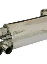 SpeedTech X-Cellerator 2.5"x63.5mm Quiet Race Cross Flow System Porsche 996 TT                                     - 996TT-X25R - Image 4