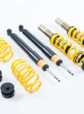 ST Suspensions X Height Adjustable Coilover Kit Audi A4 (B9) Sedan 2WD 50mm w/o EDC 2017+                                     - 132100AV - Image 2