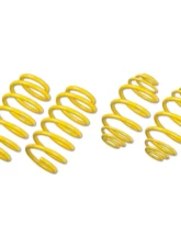 ST Suspensions Lowering Springs Ford Mustang (S-550) V8 w/ Electronic Suspension 2015+                                     - 28230073 - Image 3