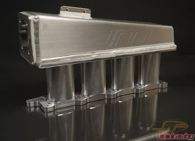 JM Fabrications 2G DSM Street Version Billet Intake Manifold BBK 75MM TB Flange W/ Extra Port Injection - 2G-INTA-00-BBK-PI