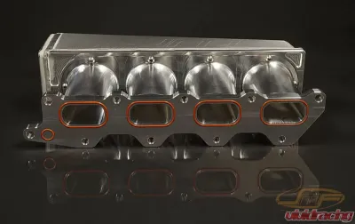 JM Fabrications 2G DSM Street Version Billet Intake Manifold BBK 75MM TB Flange W/ Extra Port Injection - 2G-INTA-00-BBK-PI