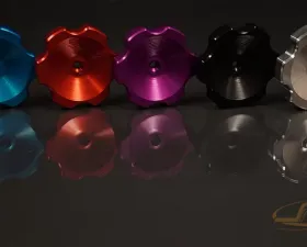JM Fabrications 4G63 Billet Aluminum Oil Cap Anodized Black