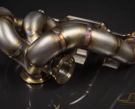 JM Fabrications DSM Tial GT28/30/35 Bottom Mount V-Band Exhaust Manifold With Tial 38MM MVS Wastegate Flange