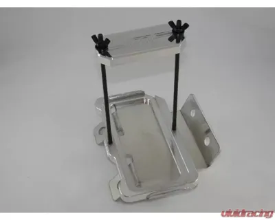 JM Fabrications Aluminum Small Battery Mounting Kit Mitsubishi Lancer Evolution VII VIII IX 2003-2008 - EVO-BATKIT-01