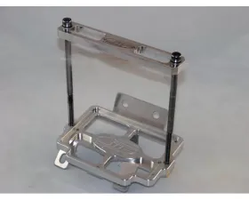 JM Fabrications Aluminum Pc925 Small Battery Mounting Kit Mitsubishi Lancer Evolution VII VIII IX 2003-2008