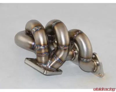 JM Fabrications Stainless Steel Twin Scroll Exhaust Manifold Mitsubishi Lancer Evolution VII VIII IX 2003-2008 - EVO-EXMANI-00