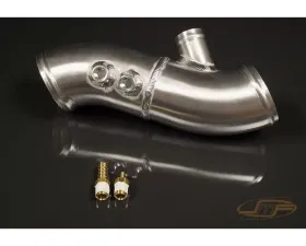 JM Fabrications 3 Inch Intake Pipe Brushed Finish W/ Bov Recirc
