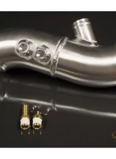 JM Fabrications 3 Inch Intake Pipe Brushed Finish W/ Bov Recirc                                     - EVO-INTAPIPE-00-R - Image 2
