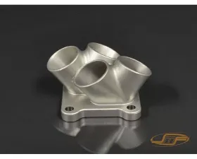 JM Fabrications Twin Scroll 304 Stainless Steel Cast Merge Collector