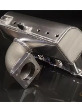 JM Fabrications Sheetmetal Intake Manifold Stock TB Flange Mazda Speed 3/6 Oem Map Sensor Mount                                     - MZS-INTA-00-STK-MAP - Image 2