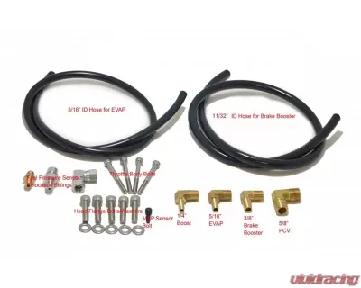 JM Fabrications Sheetmetal Intake Manifold Stock TB Flange Mazda Speed 3/6 Oem Map Sensor Mount - MZS-INTA-00-STK-MAP
