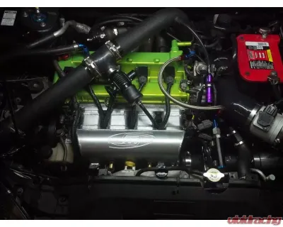JM Fabrications Sheetmetal Intake Manifold Stock TB Flange Mazda Speed 3/6 Oem Map Sensor Mount - MZS-INTA-00-STK-MAP