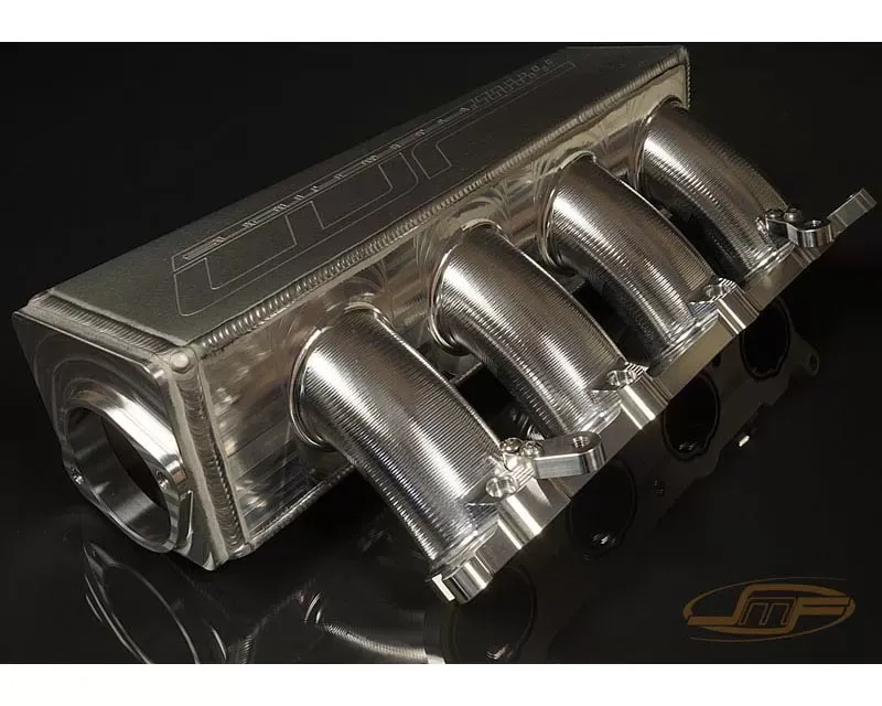 JM Fabrications Sheetmetal Intake Manifold Q45 75MM TB Flange SRT4 Oem Map Sensor Mount - SRT4-INTA-01-Q45-MAP